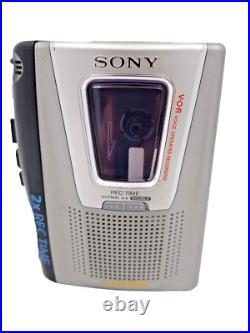 Sony TCM-20DV Pressman Voice Recorder Standard Cassette Dictaphone Dictation VOR Sony TCM-20DV Pressman Voice Recorder Standard Cassette Dictaphone Dictation VOR