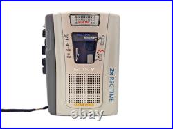Sony TCM-40DV Pressman Voice Recorder Standard Cassette Dictaphone Walkman Vtg