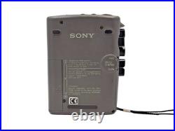 Sony TCM-40DV Pressman Voice Recorder Standard Cassette Dictaphone Walkman Vtg