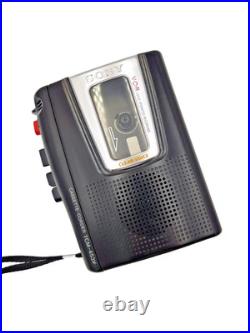 Sony TCM-453V Pressman Voice Recorder Standard Cassette Dictaphone Walkman Vtg