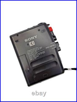 Sony TCM-453V Pressman Voice Recorder Standard Cassette Dictaphone Walkman Vtg