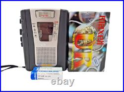 Sony TCM-459V Pressman Voice Recorder Standard Cassette Dictaphone Walkman Vtg