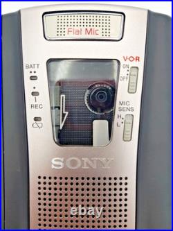 Sony TCM-459V Pressman Voice Recorder Standard Cassette Dictaphone Walkman Vtg