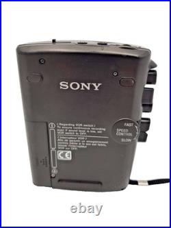Sony TCM-459V Pressman Voice Recorder Standard Cassette Dictaphone Walkman Vtg