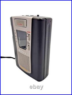 Sony TCM-459V Pressman Voice Recorder Standard Cassette Dictaphone Walkman Vtg