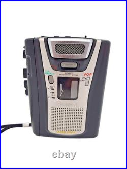 Sony TCM-465V Pressman Voice Recorder Standard Cassette Dictaphone Walkman Vtg