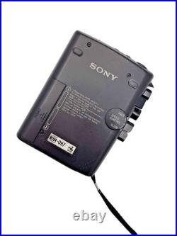 Sony TCM-465V Pressman Voice Recorder Standard Cassette Dictaphone Walkman Vtg