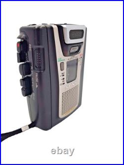 Sony TCM-465V Pressman Voice Recorder Standard Cassette Dictaphone Walkman Vtg