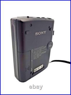 Sony TCM-465V Pressman Voice Recorder Standard Cassette Dictaphone Walkman Vtg