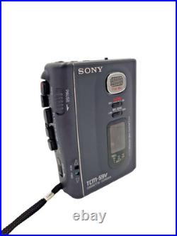Sony TCM-59V Pressman Voice Recorder Standard Cassette Dictaphone Walkman Rare