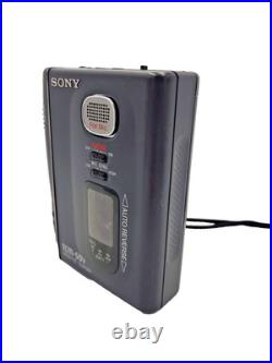 Sony TCM-59V Pressman Voice Recorder Standard Cassette Dictaphone Walkman Rare