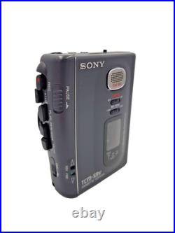 Sony TCM-59V Pressman Voice Recorder Standard Cassette Dictaphone Walkman Vtg