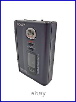 Sony TCM-59V Pressman Voice Recorder Standard Cassette Dictaphone Walkman Vtg