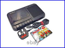 Sony TCM-818 Standard Compact Cassette Player Voice Recorder Dictaphone Vintage