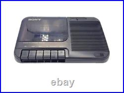 Sony TCM-818 Standard Compact Cassette Player Voice Recorder Dictaphone Vintage