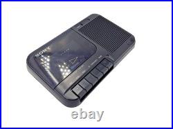 Sony TCM-818 Standard Compact Cassette Player Voice Recorder Dictaphone Vintage