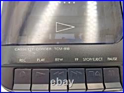Sony TCM-818 Standard Compact Cassette Player Voice Recorder Dictaphone Vintage