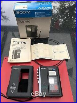 Sony TCS-470, restored in original box with accessories