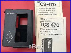 Sony TCS-470, restored in original box with accessories
