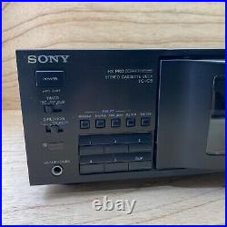 Sony TC-C5 HX PRO Stereo 5 Cassette Tape Deck Changer Player New Belts Tested