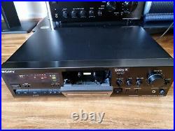 Sony TC-K611S Stereo Cassette Deck 3 Head Dolby S Tape Player SERVICED