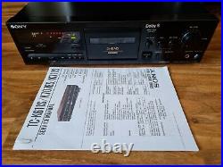 Sony TC-K611S Stereo Cassette Deck 3 Head Dolby S Tape Player SERVICED