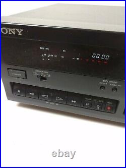 Sony TC-RX311 Stereo Cassette Deck refurbished black player tape MPX filter