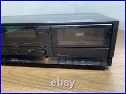 Sony TC-W390 Dual Cassette Tape Deck Recorder & Player New Belts Refurbished