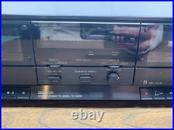 Sony TC-W390 Dual Cassette Tape Deck Recorder & Player New Belts Refurbished