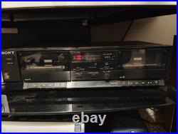 Sony TC-WE305 Cassette Deck ALL NEW BELTS Cleaned and Serviced Tested