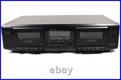 Sony TC-WE305 Cassette Deck ALL NEW BELTS Cleaned and Serviced Tested