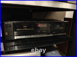 Sony TC-WE305 Cassette Deck ALL NEW BELTS Cleaned and Serviced Tested