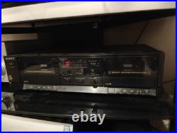 Sony TC-WE305 Cassette Deck ALL NEW BELTS Cleaned and Serviced Tested