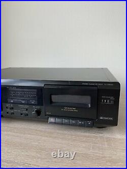 Sony TC-WE305 Dual Cassette Deck Dolby NR New Belts Works Great