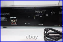 Sony TC-WE305 Stereo Cassette Deck Player Recorder New Belts Working Free Ship