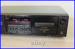 Sony TC-WE475 Dolby B&C HxPro Cassette Deck Belts replaced Excellent