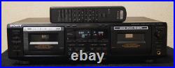 Sony TC-WE725 Stereo Cassette Deck withaccessories Refurbished Working Tested Sony TC-WE725 Stereo Cassette Deck withaccessories Refurbished Working Tested
