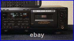 Sony TC-WE725 Stereo Cassette Deck withaccessories Refurbished Working Tested Sony TC-WE725 Stereo Cassette Deck withaccessories Refurbished Working Tested