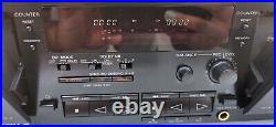 Sony TC-WR635S Cassette Deck With Dolby S Noise Reduction with Original Manual