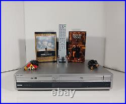 Sony VCR / DVD Recorder Player 4 HEAD Hi-Fi Stereo RDR-VX500 withREMOTE + EXTRAS
