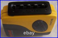 Sony WALKMAN WM-SXF30 SPORTS AM/FM Radio Cassette Player SXF 30 RARE EXCELNT