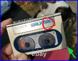 Sony WM 10 Walkman Cassette Near Mint Looking and Working Excellent 1983 Vintage