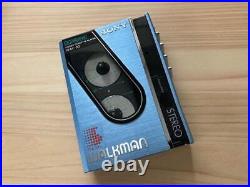 Sony WM-30 blue with soft case super good condition high sound quality refurbish