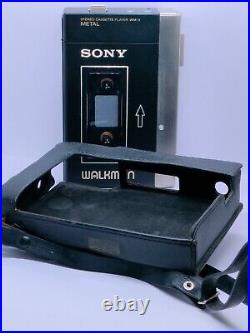 Sony WM 3 Walkman Cassette player New belt working fully withcase Used