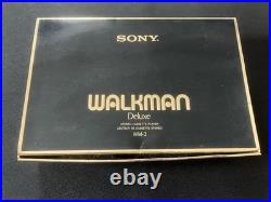 Sony WM-3 Walkman Deluxe Serviced Near Mint Full Set Boxed Rare Japan