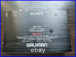 Sony WM-501 Walkman perfect condition and operation FREE SHIPPING
