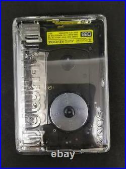 Sony WM-503 Walkman with crystal clear transparent body (like WM-504)