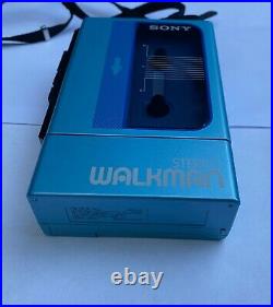 Sony WM-9, serviced! Original box and headphones, new capacitors and belt