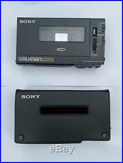 Sony WM-D6C SERVICED, early version pointy head! Soft case included