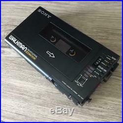 Sony WM-D6C Walkman Professionell Kassettenspieler Stereo Gepflegt Schwarz